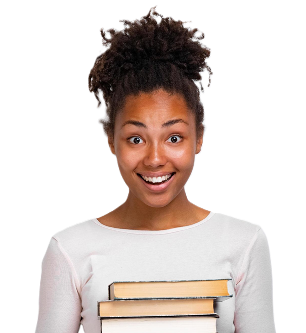 portrait of an excited young girl holding books over white background back to school free photo e1701272007468